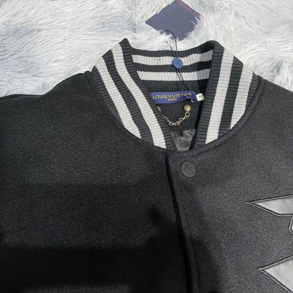 louis-vuitton-monogram-embossed-leather-and-wool-blouson-4.jpeg Louis Vuitton- Monogram Embossed Leather and Wool Blouson