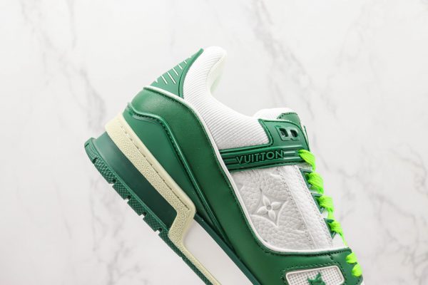 lv-trainer-sneaker-low-green-3.jpg LV Trainer Sneaker Low - Green