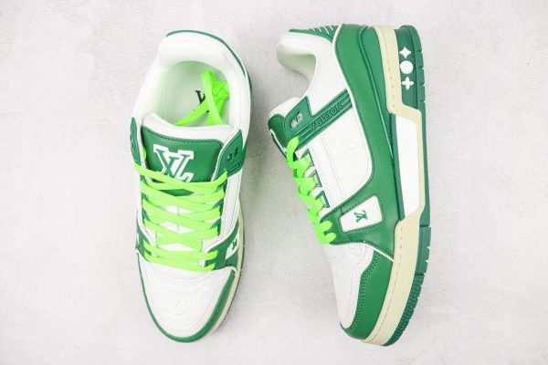 lv-trainer-sneaker-low-green-4.jpg LV Trainer Sneaker Low - Green