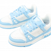 LV Trainer Sneaker Low- Light Blue