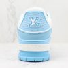 LV Trainer Sneaker Low- Light Blue