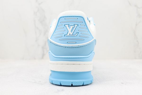 LV Trainer Sneaker Low- Light Blue