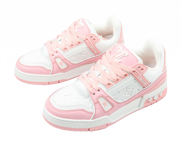 lv-trainer-sneaker-low-light-blue-2.png LV Trainer Sneaker Low - Pink