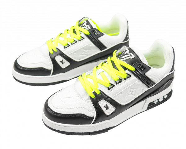 lv-trainer-sneaker-low-light-blue-3.png LV Trainer Sneaker Low - Black