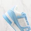 LV Trainer Sneaker Low- Light Blue