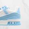 LV Trainer Sneaker Low- Light Blue