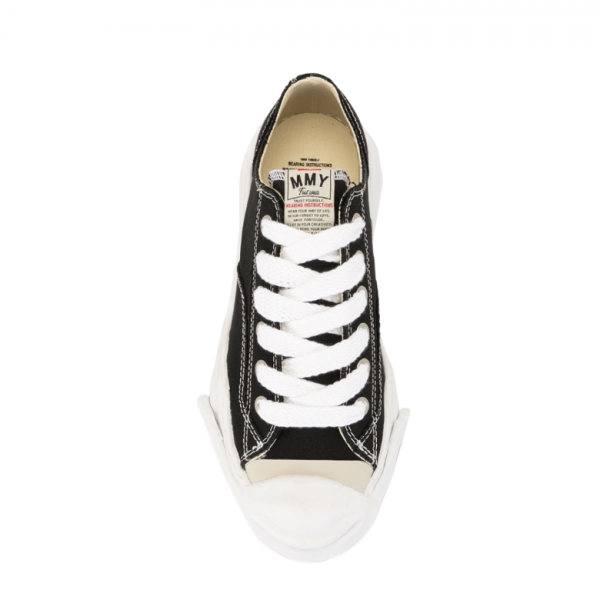 maison-mihara-yasuhiro-13.png Maison Mihara Yasuhiro Hank OG Sole Canvas Low - Black White