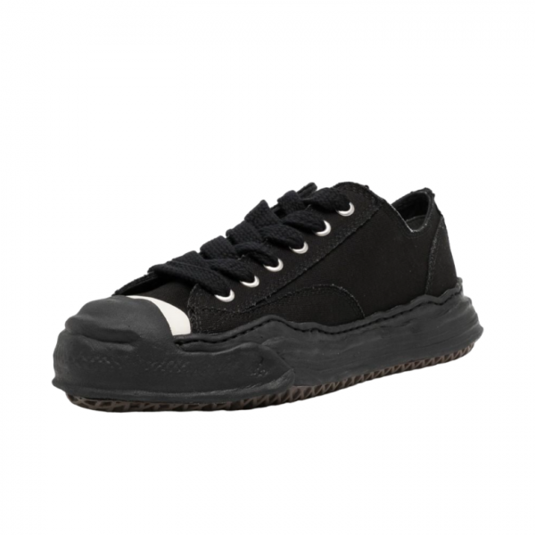 maison-mihara-yasuhiro-15.png Maison Mihara Yasuhiro Hank OG Sole Canvas Low - Black