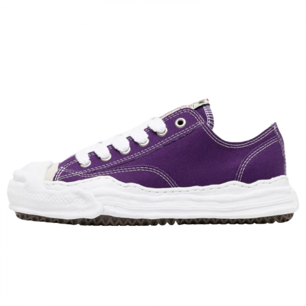 Maison Mihara Yasuhiro Hank OG Sole Canvas Low - Purple