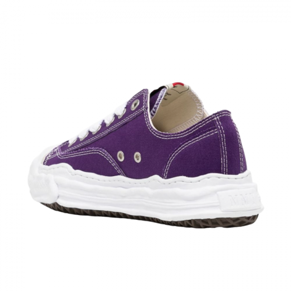 Maison Mihara Yasuhiro Hank OG Sole Canvas Low - Purple