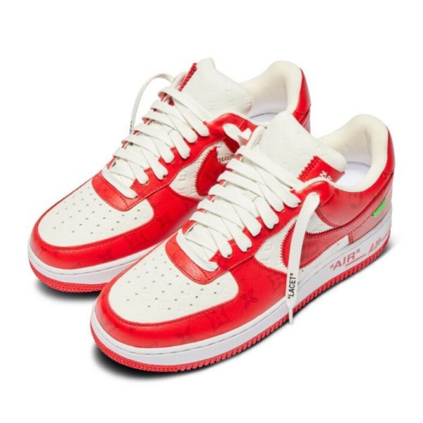 Nike Air Force 1 x Louis Vuitton - Red