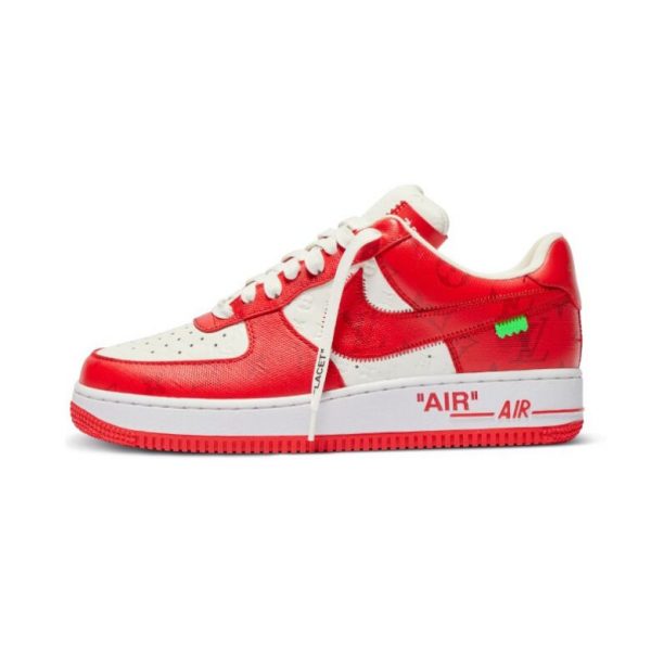 Nike Air Force 1 x Louis Vuitton - Red