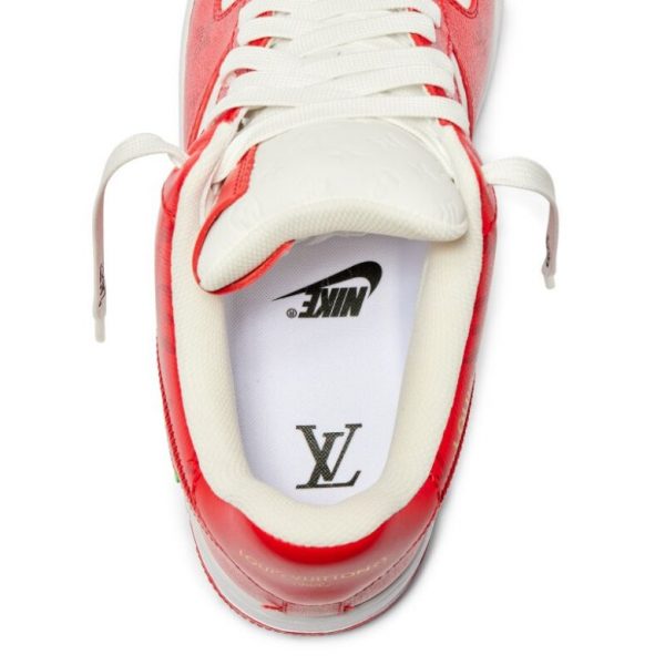 Nike Air Force 1 x Louis Vuitton - Red