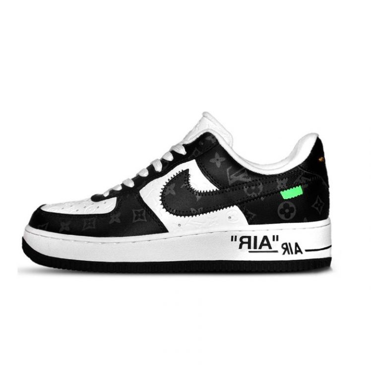 Nike Air Force 1 x Louis Vuitton- White & Black