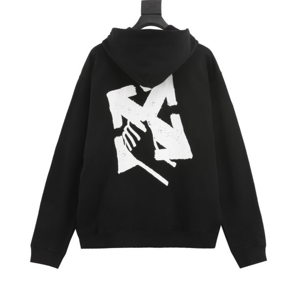 Off-White Hoodie Hand Arrow