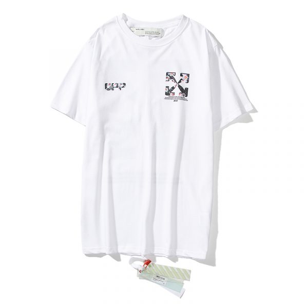 Off White Flower T-Shirt