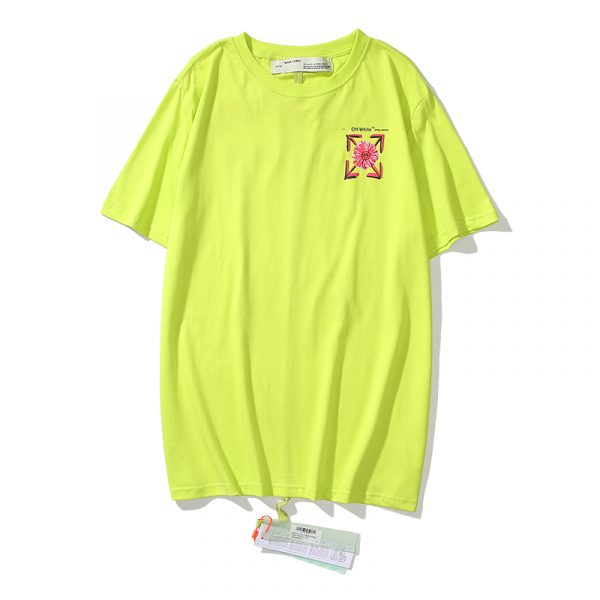 off-white-tape-t-shirt-10.jpeg Off White Flower T-Shirt