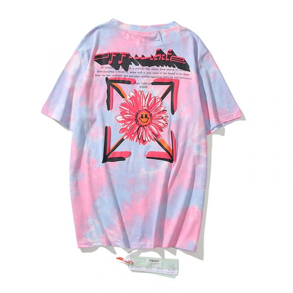 off-white-tape-t-shirt-7.jpeg Off White Flower T-Shirt
