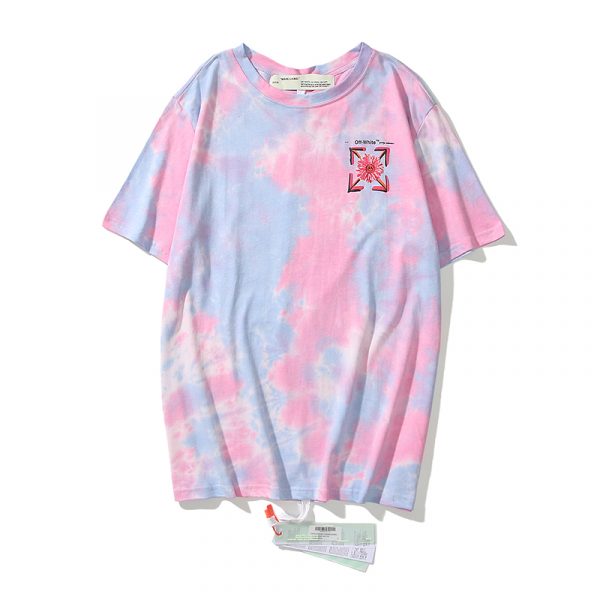 off-white-tape-t-shirt-8.jpeg Off White Flower T-Shirt