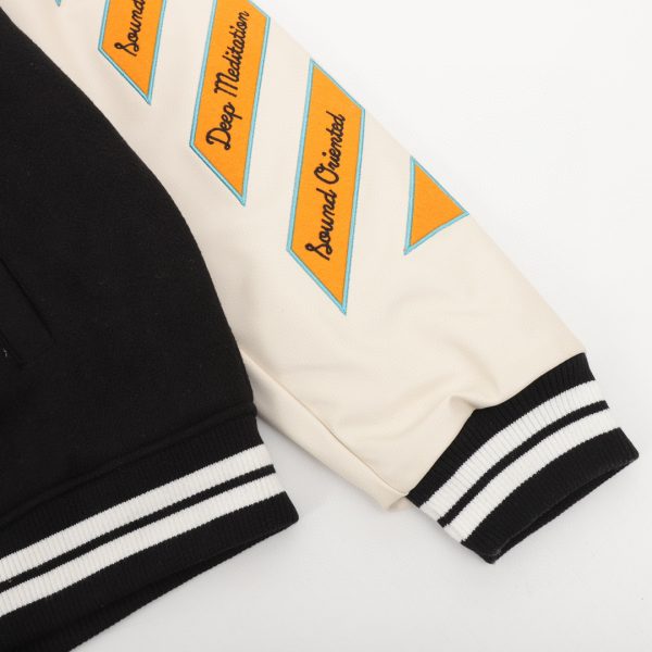 Off-White Varsity Jacket Orange