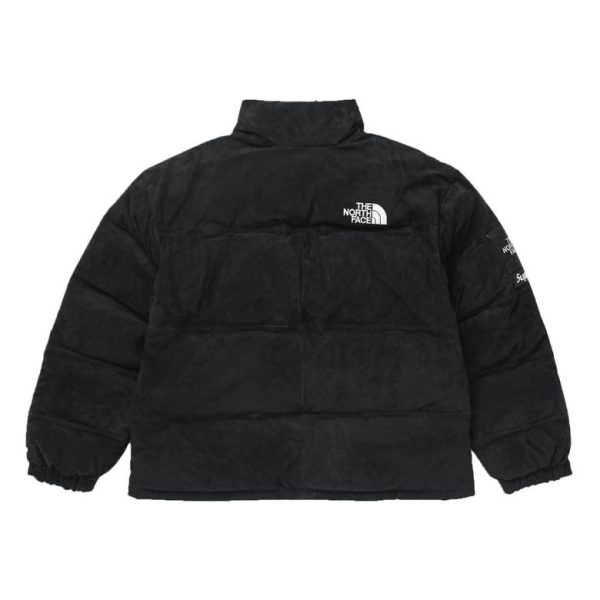 xr:d:DAFmkUkWp4Q:333,j:7477514840378023283,t:23122701 Supreme x The North Face- Suede Black Jacket