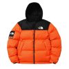 Supreme x The North Face- Nuptse Orange Jacket