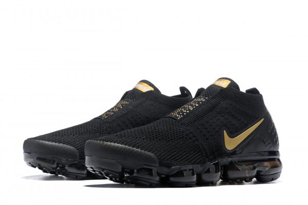 Vapormax Flyknit- Negras y Doradas